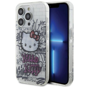 Hello Kitty IML dėklas iPhone 15 Pro – baltas