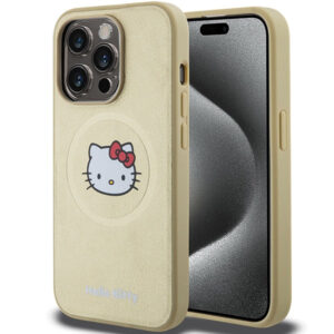Hello Kitty MagSafe dėklas iPhone 13/13 Pro – auksinis