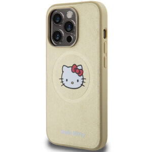 Hello Kitty MagSafe dėklas iPhone 14 Pro Max – auksinis