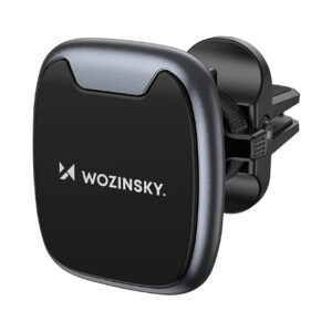 Wozinsky WUMTK magnetinis telefono laikiklis automobilio oro ventiliacijos angai - juodas