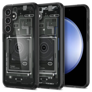 Spigen Ultra Hybrid dėklas Galaxy S23 FE – tamsiai pilkas