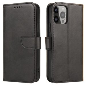 Magnet dėklas Samsung S24 Plus – juodas, su pinigine