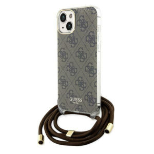 Guess Crossbody dėklas iPhone 15/14/13 – rudas
