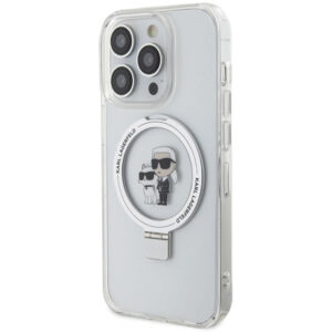 Karl Lagerfeld MagSafe dėklas iPhone 13/13 Pro – baltas