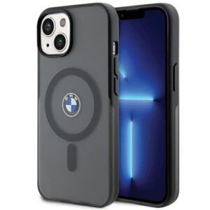 BMW MagSafe dėklas iPhone 15 Plus / 14 Plus – juodas