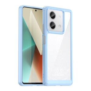 Skaidrus dėklas Xiaomi Redmi Note 13 5G – mėlynas