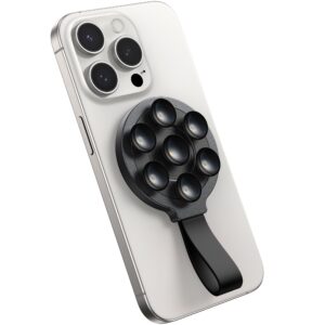 Joyroom magnetinis telefono laikiklis JR-ZS393 su siurbtukais, juodas
