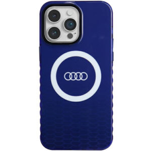 Audi MagSafe dėklas iPhone 14 Pro Max – mėlynas
