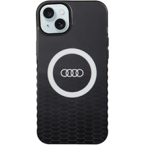 Audi MagSafe dėklas iPhone 15 Plus/14 Plus – juodas