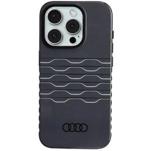 Audi IML MagSafe dėklas iPhone 15 Pro – juodas