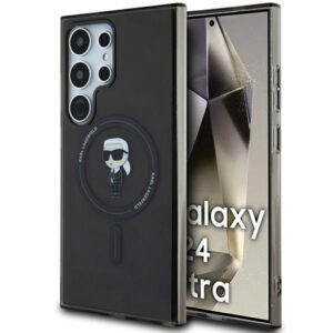 Karl Lagerfeld MagSafe dėklas Samsung Galaxy S24 Ultra – juodas
