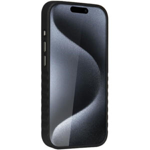 Audi MagSafe dėklas iPhone 15 Pro Max – juodas