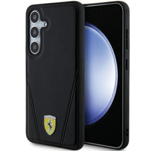 Ferrari MagSafe dėklas Galaxy S24+ – juodas