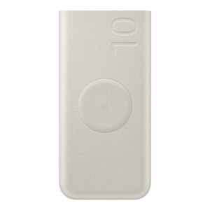 Samsung Išorinė baterija EB-U2510XUEGEU indukcinė 10000mAh 2x USB-C 25W SFC - smėlio