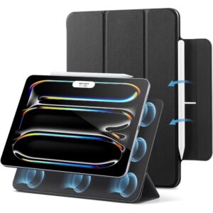 ESR Atšokantis magnetinis dėklas, skirtas iPad Pro 13'' 2024 - juoda