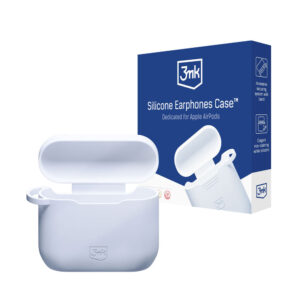 3mk Silicon AirPods dėklas, skirtas AirPods 3 – baltas -- Cell phone cases and covers