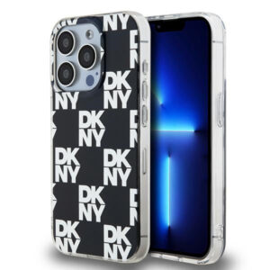 DKNY IML dėklas iPhone 15 Pro – juodas