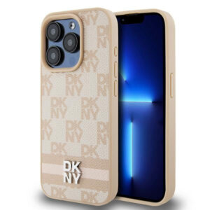 DKNY eco-odos dėklas iPhone 15 Pro Max – rožinis