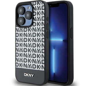 DKNY MagSafe dėklas iPhone 15 Pro – juodas