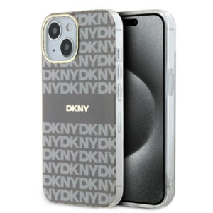 DKNY MagSafe dėklas iPhone 15/14/13 6.1 – smėlinis