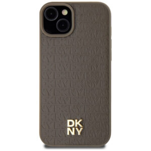 DKNY MagSafe dėklas iPhone 15/14/13 6.1 – rudas