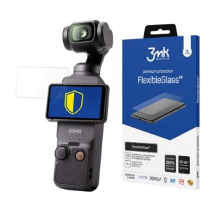 3mk FlexibleGlass™ hibridinis stiklas DJI Osmo Pocket 3 -- DJI Osmo Pocket 3