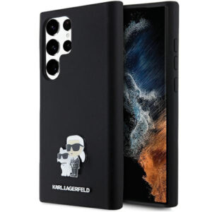 Karl Lagerfeld dėklas Galaxy S24 Ultra – juodas