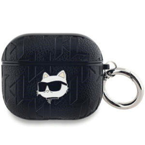Karl Lagerfeld AirPods 3 dėklas „Choupette Head“ – juodas