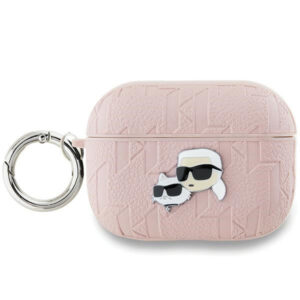 Karl Lagerfeld AirPods Pro 2 dėklas – rožinis