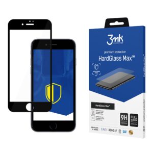 9H 3mk HardGlass Max™ stiklas, skirtas iPhone 8 -- iPhone 8