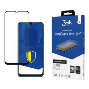 3mk HardGlass Max Lite juodas grūdintas stiklas, skirtas Samsung Galaxy M31 / M31 Prime -- Samsung Galaxy M31
