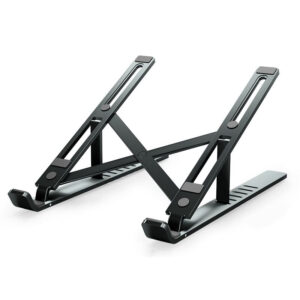 Tech-Protect Alustand universalus nešiojamojo kompiuterio stovas - tamsiai pilkas -- Laptop Stands