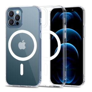 Tech-Protect MagMat MagSafe dėklas iPhone 12/12 Pro – skaidrus -- iPhone 12