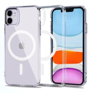 Tech-Protect MagMat MagSafe dėklas iPhone 11 – skaidrus -- iPhone 11
