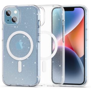 Tech-Protect MagSafe dėklas iPhone 13/14 – skaidrus blizgus -- iPhone 13