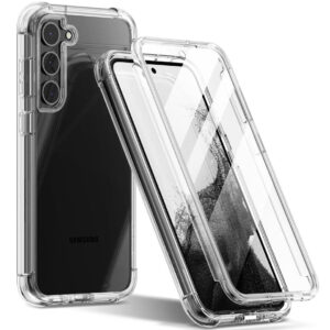 Tech-Protect Kevlar dėklas Samsung Galaxy S23+ – skaidrus -- Samsung Galaxy S23+