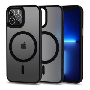 Tech-Protect MagMat MagSafe dėklas iPhone 12 Pro Max – juodas matinis -- iPhone 12 Pro Max
