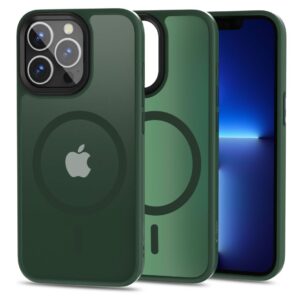 Tech-Protect MagMat MagSafe dėklas iPhone 13 Pro – matinis žalias -- iPhone 13 Pro