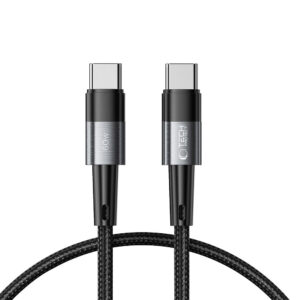 Tech-Protect UltraBoost USB-C / USB-C PD laidas 60W 3A 0.25m - pilkas -- Cell phone cables