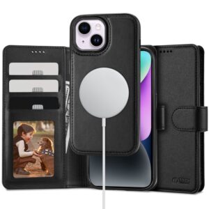 Tech-Protect Wallet MagSafe dėklas iPhone 15 – juodas -- iPhone 15