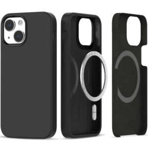 Tech-Protect silikoninis MagSafe dėklas iPhone 13/14 – juodas -- iPhone 13