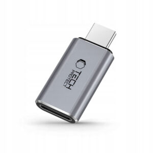 Tech-Protect UltraBoost USB-C (vyriškas) / Lightning (moteriškas) adapteris – pilkas -- USB Adapters
