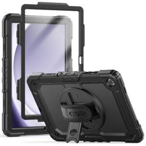 Tech-Protect Solid360 dėklas Galaxy Tab A9+ – juodas -- Samsung Galaxy Tab A9+