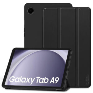 Tech-Protect SmartCase dėklas Galaxy Tab A9 8.7 – juodas -- Samsung Galaxy Tab A9