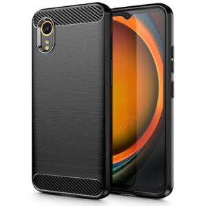 Tech-Protect TPUCarbon dėklas Galaxy XCover 7 – juodas -- Samsung Galaxy XCover 7