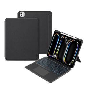 Tech-Protect SC Mag Pen dėklas su klaviatūra iPad Pro 13 (2024) – juodas -- iPad Pro 13" (2024)