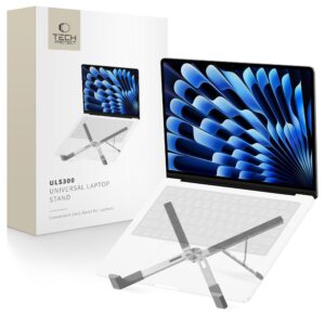 Tech-Protect ULS300 nešiojamojo kompiuterio stovas – sidabrinis -- Laptop Stands