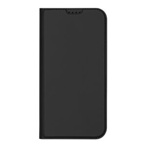 Dux Ducis Skin Pro dėklas iPhone 16 Plus – juodas, atverčiamas