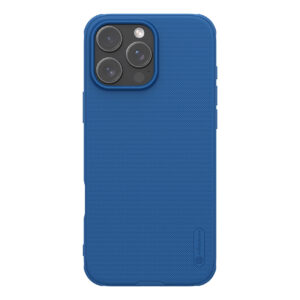 Nillkin Super Frosted Shield Pro dėklas iPhone 16 Pro – mėlynas