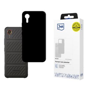 3mk matinis dėklas, skirtas Samsung Galaxy XCover 7 – juodas -- Samsung Galaxy XCover 7